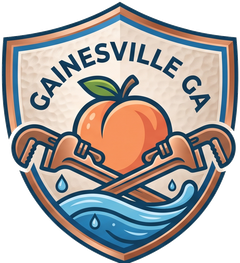 Gainesville GA Plumbing Pros logo, licensed plumber serving Gainesville, GA